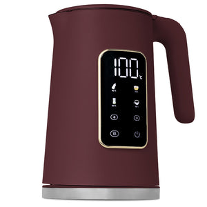 BerlingerHaus Vandkoger Digital Mat Bordeaux - Temperaturindstilling - 1.7 Liter - 2200W