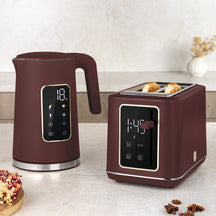 BerlingerHaus Vandkoger Digital Mat Bordeaux - Temperaturindstilling - 1.7 Liter - 2200W