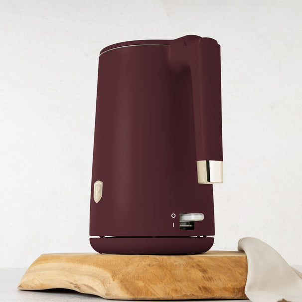 BerlingerHaus Vandkoger Dobbeltvægget Mat Bordeaux - 1,7 Liter - 1800W