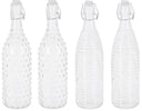 Cookinglife Beugelflasker Dots & Lines - 1 Liter - 4 stk.