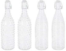 Cookinglife Beugelflasker Dots & Lines - 1 Liter - 4 stk.
