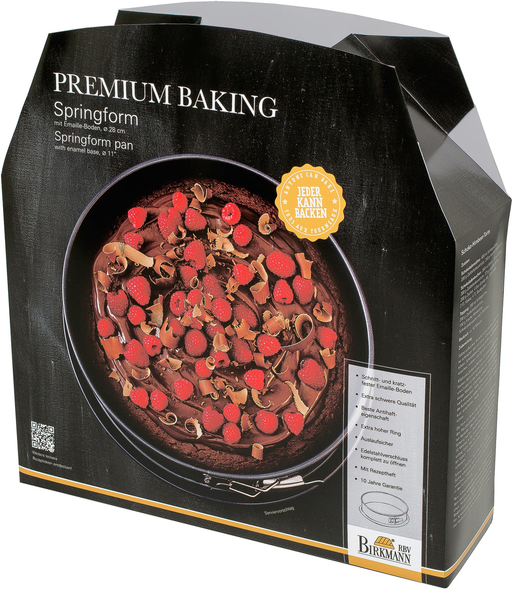Birkmann Springform Premium Baking - Emaljeret bund - PFOA-fri - ø 28 cm