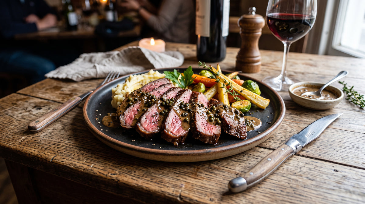 Steakaften derhjemme, men så det virkelig gode.