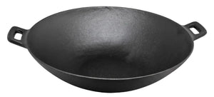 Blackwell Wokpande / Wadjan Gussejern ø 32 cm / 3.3 liter - egnet til alle varmekilder - uden non-stick belægning