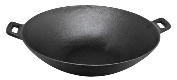 Blackwell Wokpande / Wadjan Gussejern ø 32 cm / 3.3 liter - egnet til alle varmekilder - uden non-stick belægning