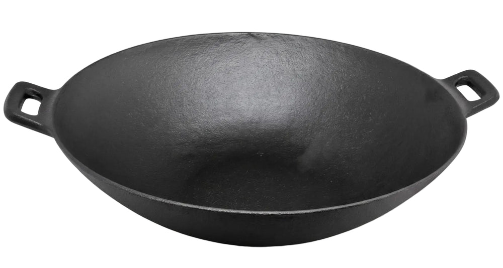 Blackwell Wokpande / Wadjan Gussejern ø 36 cm / 6.5 liter - egnet til alle varmekilder - uden non-stick belægning