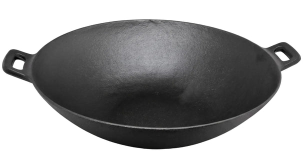 Blackwell Wokpande / Wadjan Gussejern ø 36 cm / 6.5 liter - egnet til alle varmekilder - uden non-stick belægning