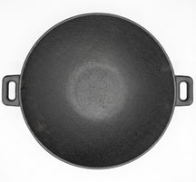 Blackwell Wokpande / Wadjan Gussejern ø 36 cm / 6.5 liter - egnet til alle varmekilder - uden non-stick belægning
