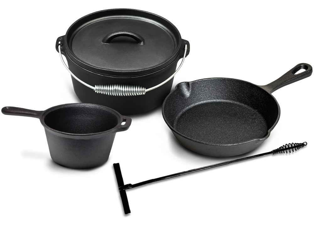 Blackwell Dutch Oven BBQ sæt Gietijzer