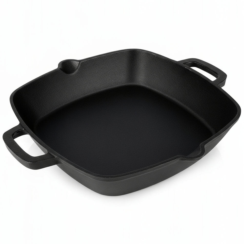 Blackwell Ovenschaal Cast Iron Gietijzer - 25 x 25 cm / 2 Liter - uden non-stick belægning
