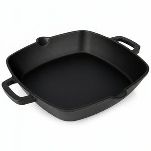 Blackwell Ovenschaal Cast Iron Gietijzer - 25 x 25 cm / 2 Liter - uden non-stick belægning