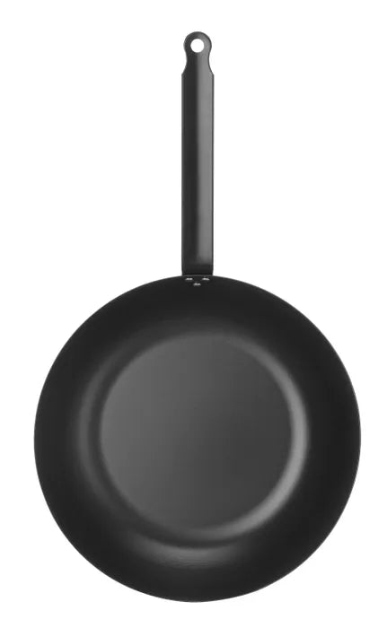 Blackwell Wokpande Carbon Stål ø 30 cm - egnet til alle varmekilder - uden non-stick belægning