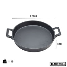 Blackwell Stegepande med håndtag Gussejern - Gussejern - ø 20 cm - uden non-stick belægning
