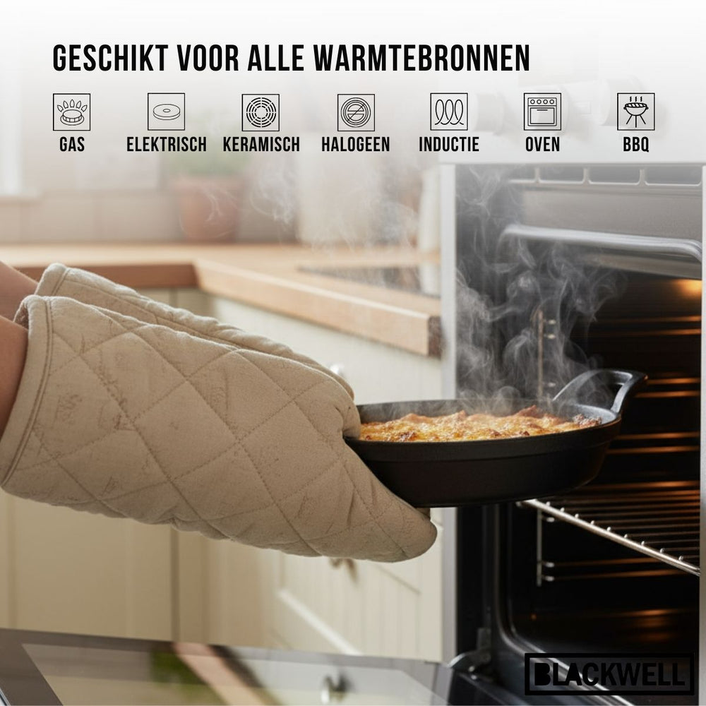 Blackwell Ovenschaal Cast Iron Gietijzer Ovaal 21 x 15 x 4 cm - uden non-stick belægning