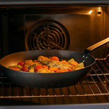 Blackwell Stegepande Carbon Stål ø 28 cm - egnet til alle varmekilder - uden non-stick belægning