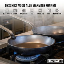Blackwell Stegepande Steel+ ø 24 cm