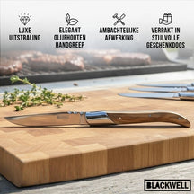 Blackwell Steakmessen Laguiole - Oliventræ - 6 Stykker