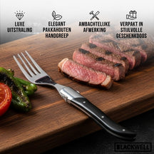 Blackwell Steakgafler Laguiole - Pakkahout - 6 Styk