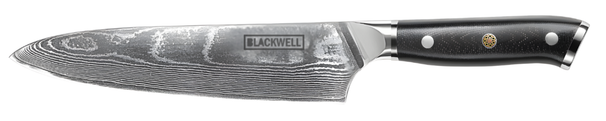 Blackwell Koksmes Japanse stil - 67 lagers damaskstål - VG10 - 20 cm