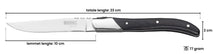 Blackwell Steakbestik Laguiole - Steakknive & Steakgafler - Pakkatræ - 12 Styk