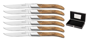 Blackwell Steakmessen Laguiole - Oliventræ - 6 Stykker