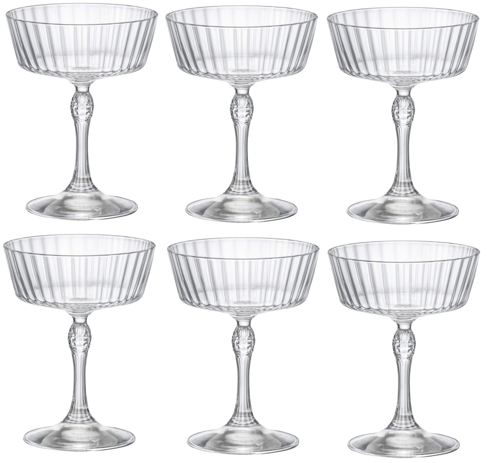 Bormioli Rocco Cocktailglas America 20's - 270 ml - 6 styk