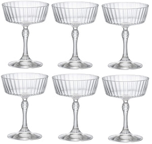 Bormioli Rocco Cocktailglas America 20's - 270 ml - 6 styk