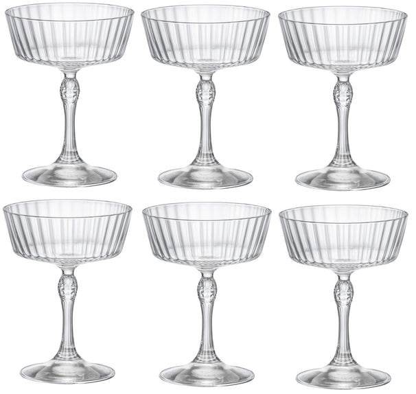 Bormioli Rocco Cocktailglas America 20's - 270 ml - 6 styk