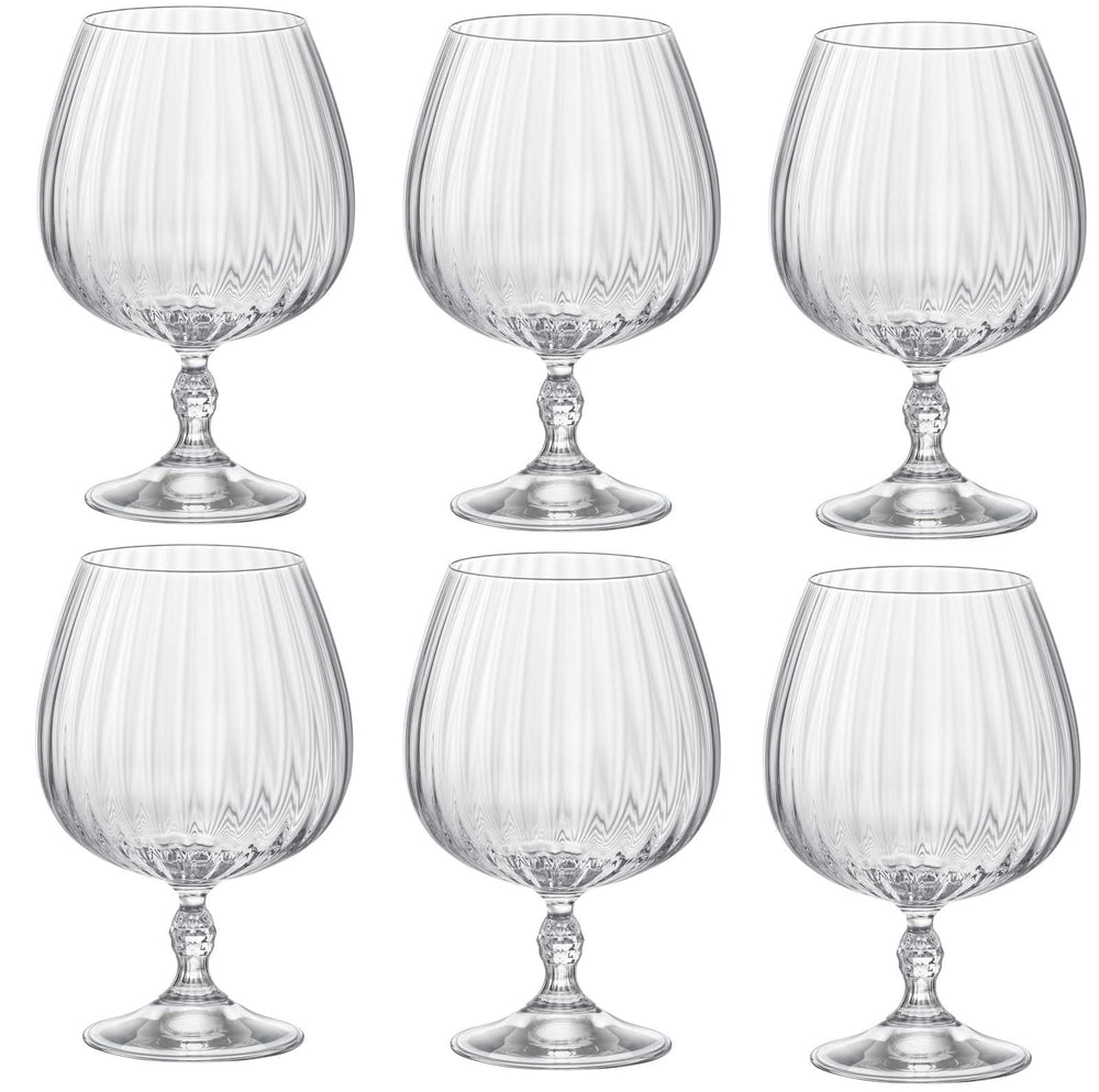 Bormioli Rocco Cognacglas America 20's - 650 ml - 6 styk