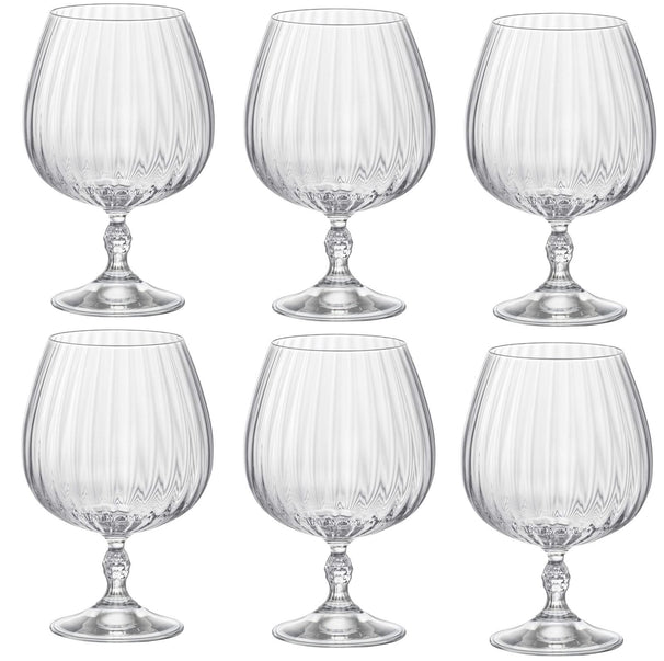 Bormioli Rocco Cognacglas America 20's - 650 ml - 6 styk