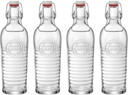 Bormioli Rocco Beugelflessen / Weckflessen Officina 1825 - Transparent - 1.2 liter - 4 styk