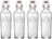 Bormioli Rocco Beugelflessen / Weckflessen Officina 1825 - Transparent - 1.2 liter - 4 styk