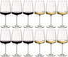 Bormioli Rocco Wijnglas Set Nexo (Røde vinglas & Hvide vinglas) - 12 dele sæt