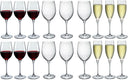 Bormioli Rocco Wijnglazenset Premium (Wijnglazen & Champagneglazen) - 18 delige set