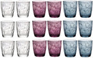 Bormioli Rocco Glazenset - Vandglaser - Tumblers - Diamond 300 ml - 18 Styk