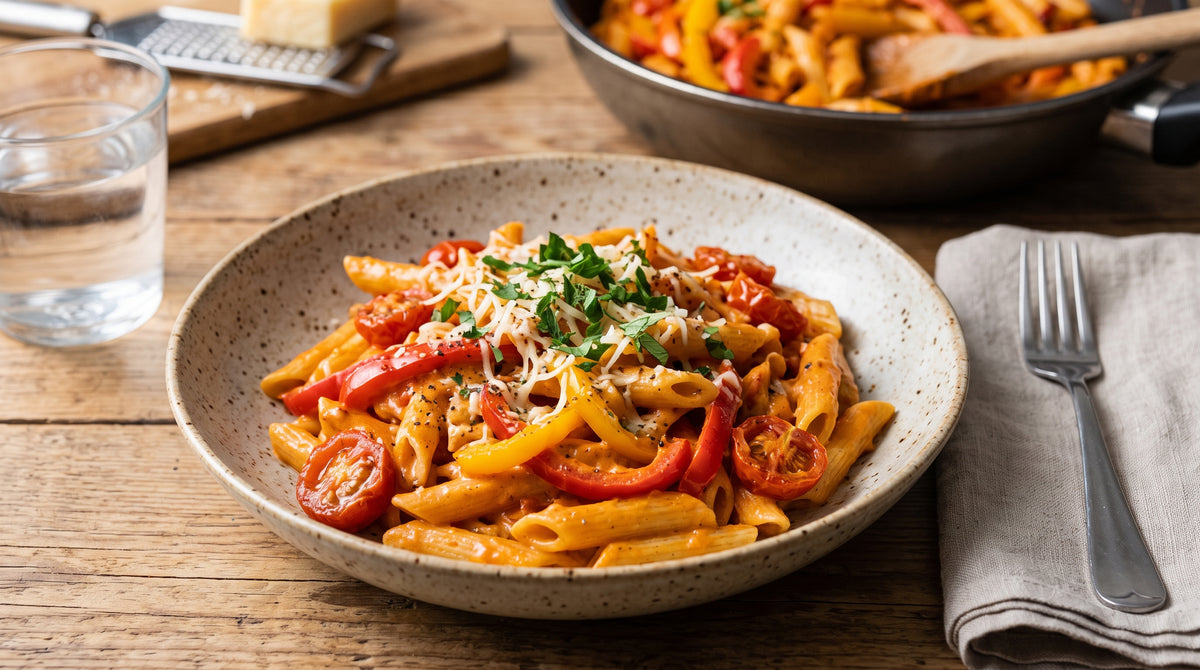 En billig tallerken pasta, der smager som om du har brugt timer i køkkenet