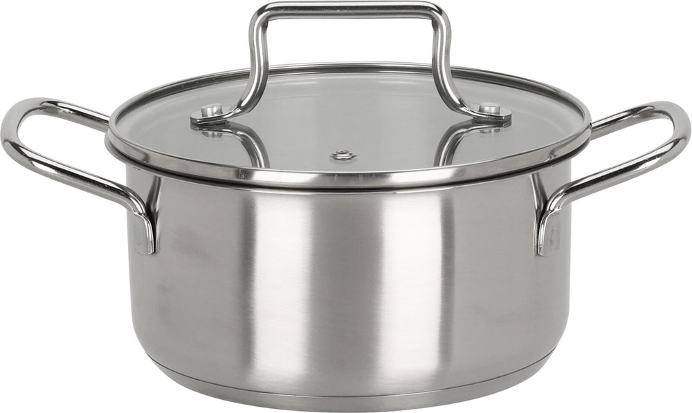 Cookinglife Kogepande Essential Steel RVS Ø 22 cm - 3.8 liter - egnet til alle varmekilder