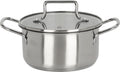 Cookinglife Kogepande Essential Steel RVS Ø 22 cm - 3.8 liter - egnet til alle varmekilder