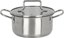 Cookinglife Kogepande Essential Steel RVS Ø 22 cm - 3.8 liter - egnet til alle varmekilder