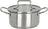 Cookinglife Kogepande Essential Steel RVS Ø 22 cm - 3.8 liter - egnet til alle varmekilder
