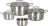 Cookinglife Pannenset Essential Steel 4-Delig - RVS - Kogepander ø 16, 18, 20 cm & Steelpan ø 16 cm - egnet til alle varmekilder