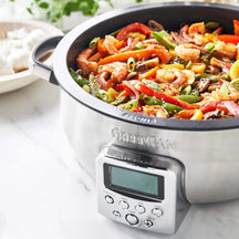 GreenPan Multicooker / Omnicooker - 5.7 Liter - RVS - Keramisk non-stick belægning
