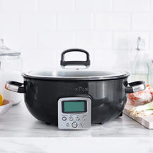 GreenPan Multicooker / Omnicooker - 5.7 Liter - Black - Keramisk non-stick belægning