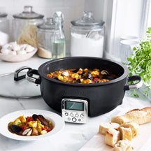 GreenPan Multicooker / Omnicooker - 5.7 Liter - Black - Keramisk non-stick belægning