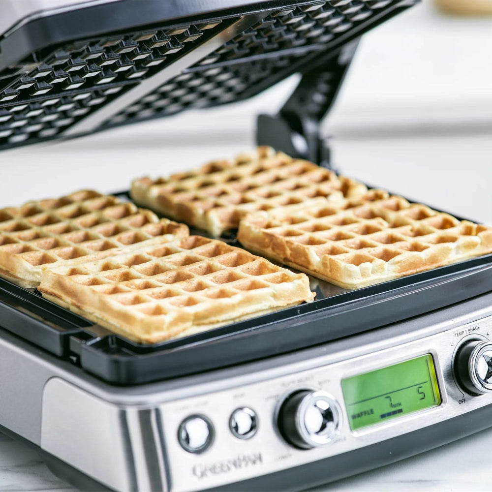 GreenPan Kontaktgrill - RVS - Keramisk non-stick belægning