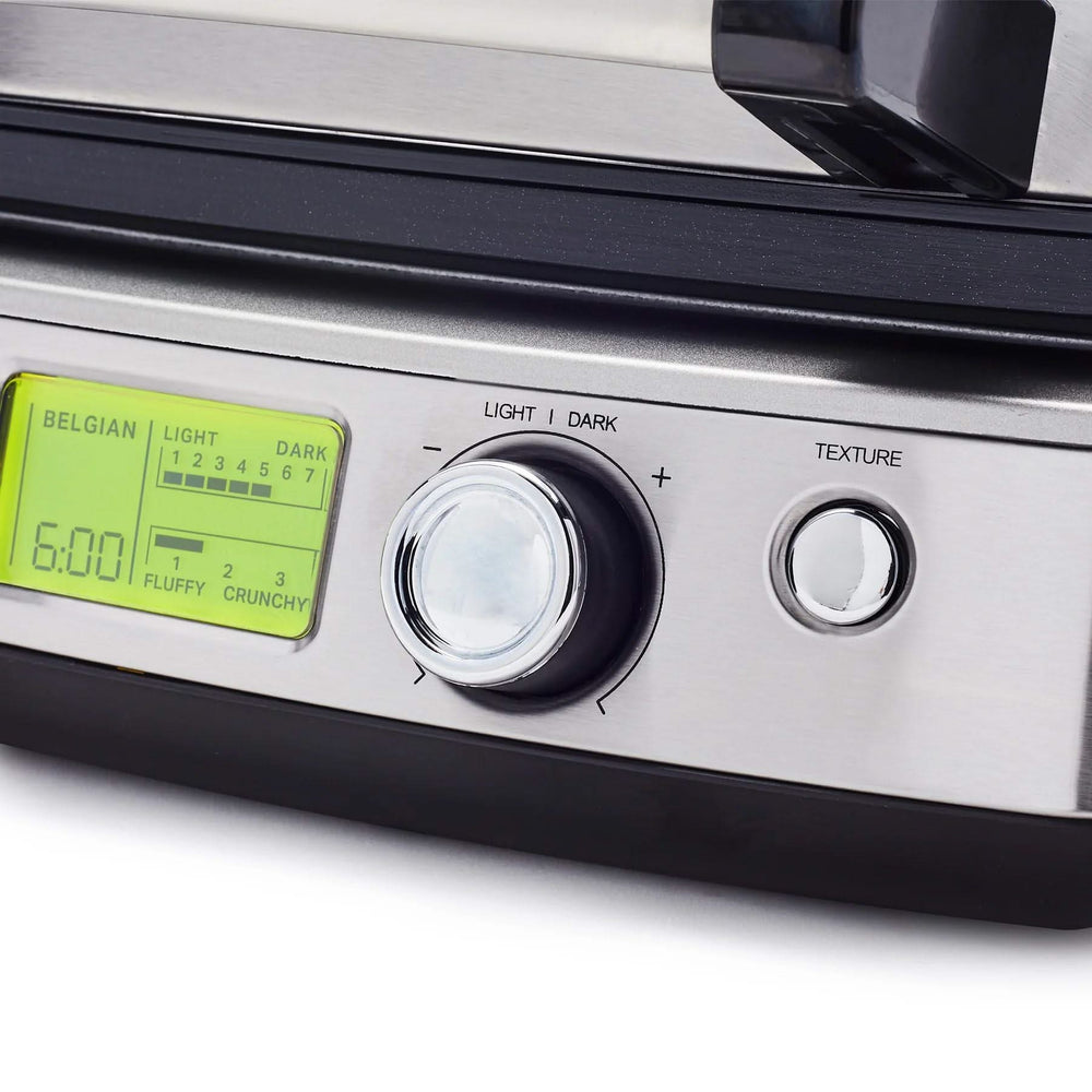 GreenPan Wafelijzer - Black - inklusive 2 sæt vaffelplader - Keramisk non-stick belægning