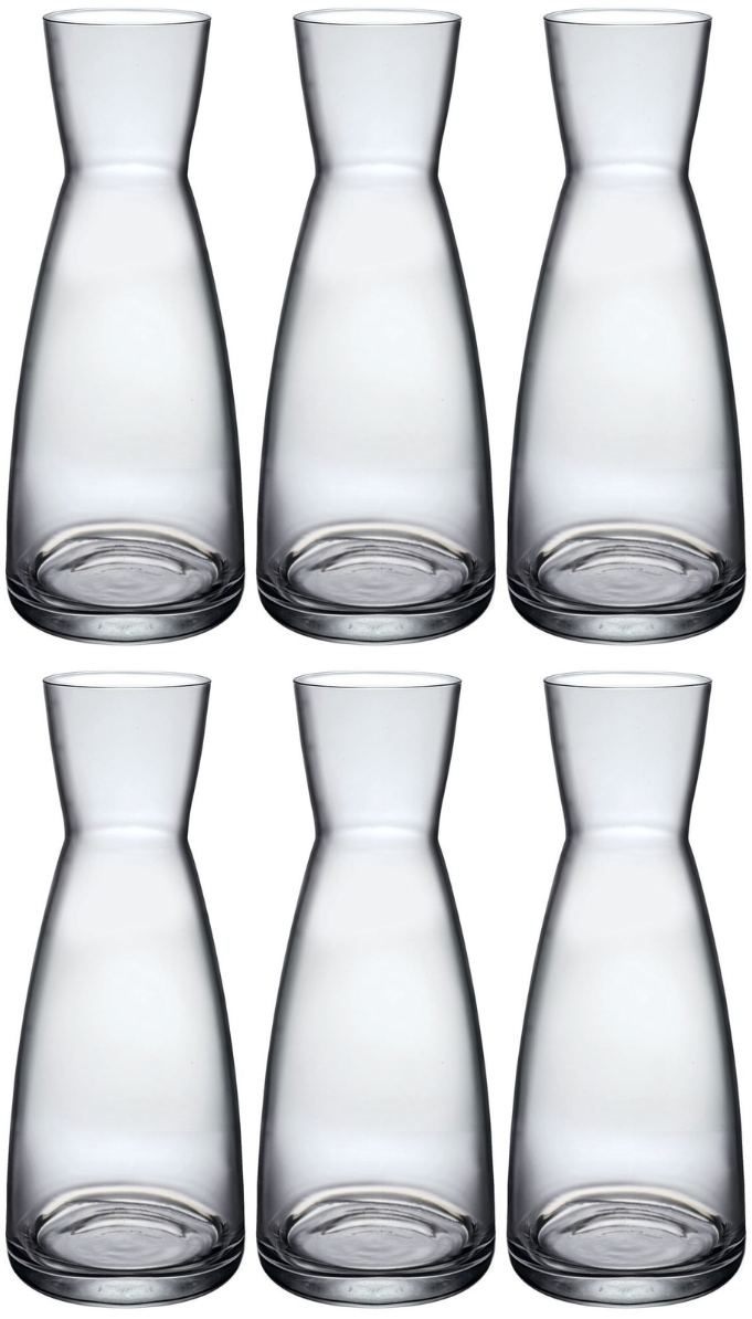 Bormioli Rocco Karaffer / Vandkaraffer Ypsilon - Transparent - 1 liter - 6 stk.