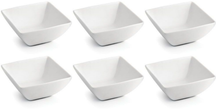 BonBistro Skåle Yong Squito 18 x 18 cm - Hvid - 6 stk.