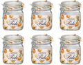 Bormioli Rocco Weckpot Fido - 10 x 10 cm / 750 ml - firkantet - 6 stk.