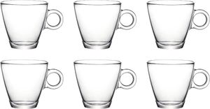 Bormioli Rocco Cappuccino glas Easy Bar 220 ml - 6 styk